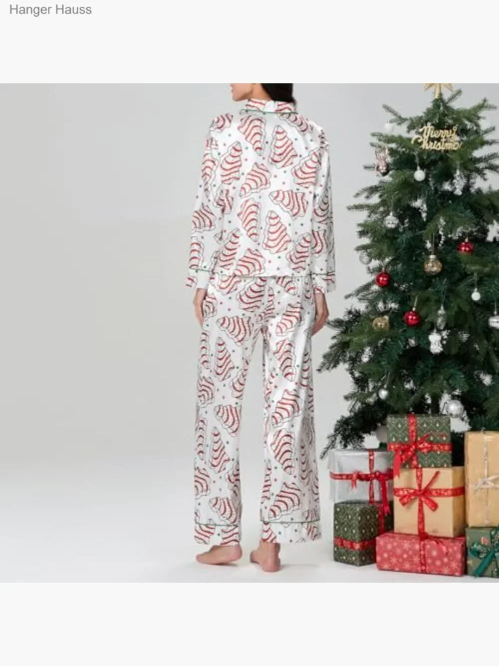 Christmas Pajama Set - Long Sleeve Two Piece Pjs Pants Set